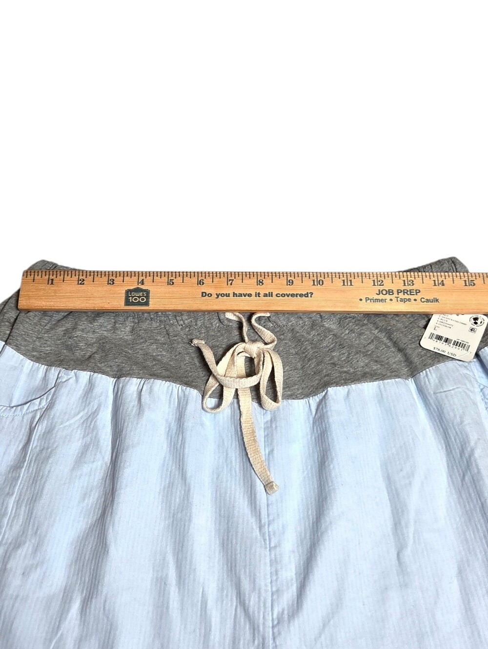 Free People Free-Est Heather Relaxed Jogger Pants Ancient Waters Blue Large NWT - Picture 12 of 16